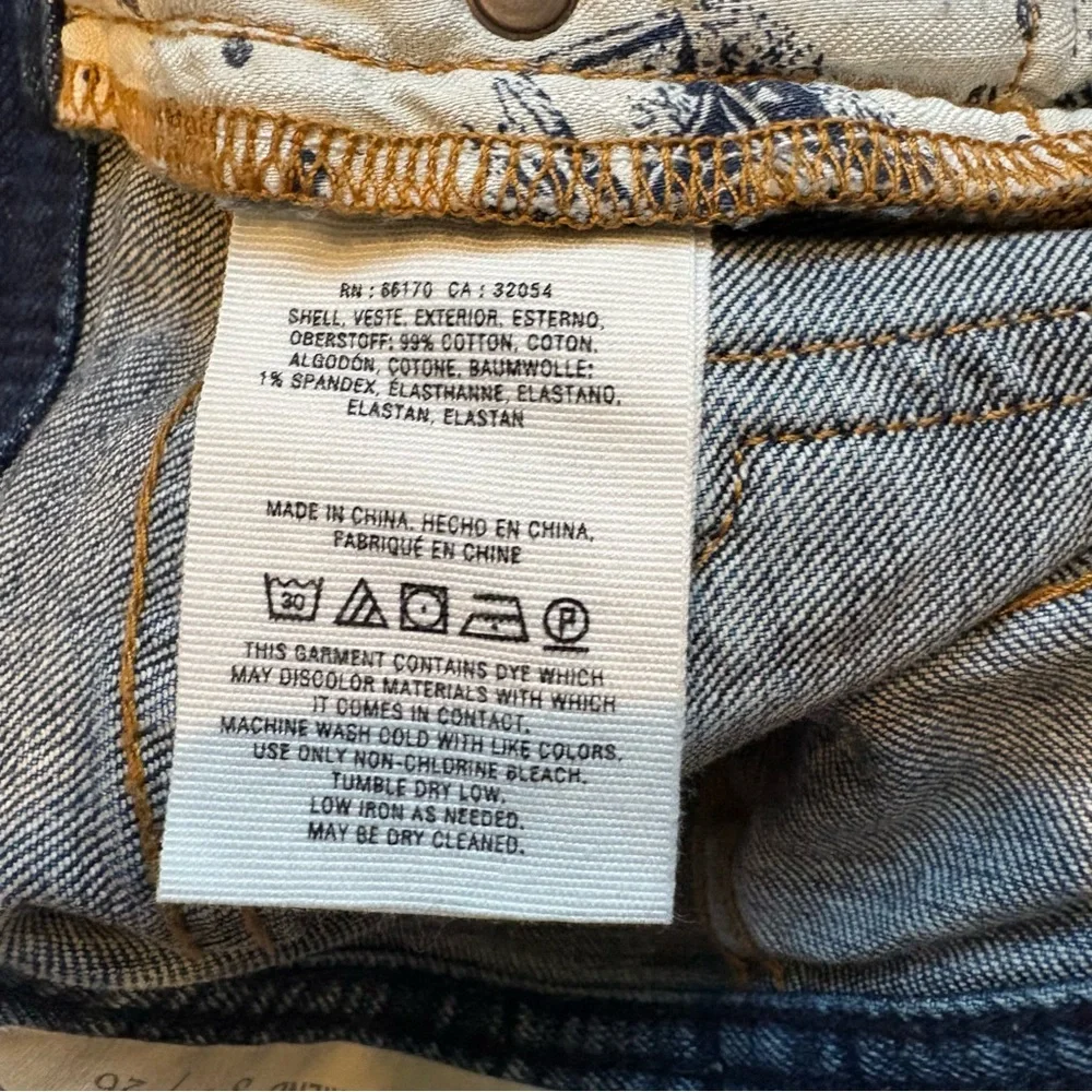Anthropologie Pilcro Slim Boyfriend Jeans, Sz 26 - Picture 14 of 15